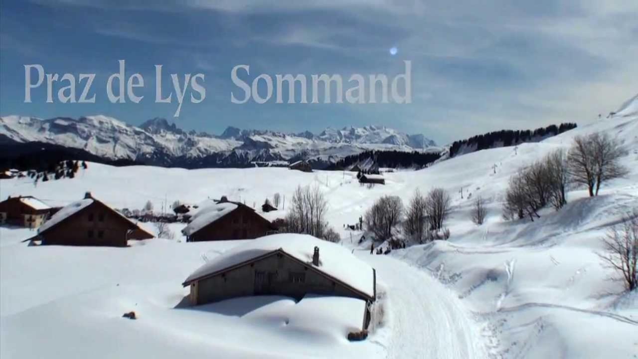 Studio Cabine Praz De Lys 타낭즈 외부 사진